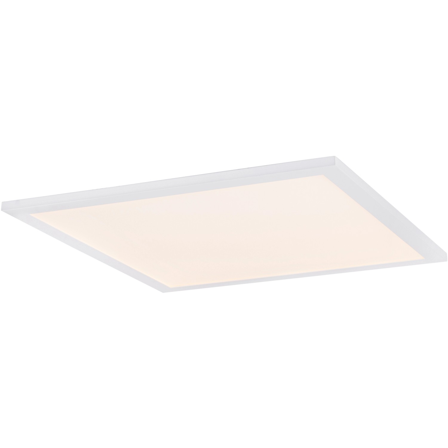 Globo LED-Deckenleuchte Rosi Weiß 45 cm x 45 cm