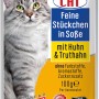Perfecto Katzen-Nassfutter Huhn & Truthahn, 100g Portionsbeutel. Nassfutter für Katzen.