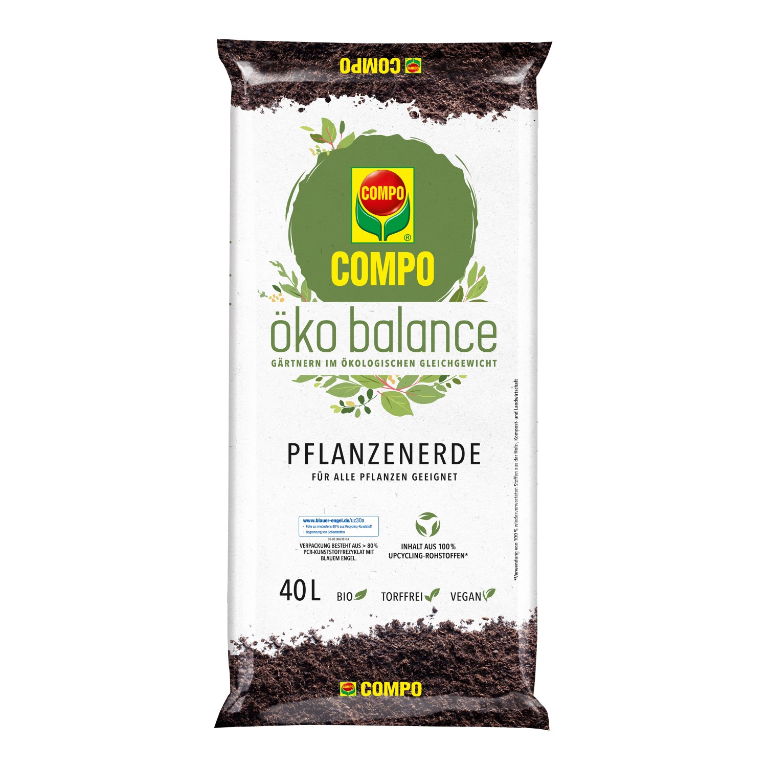 Compo öko balance® Pflanzenerde 40 L