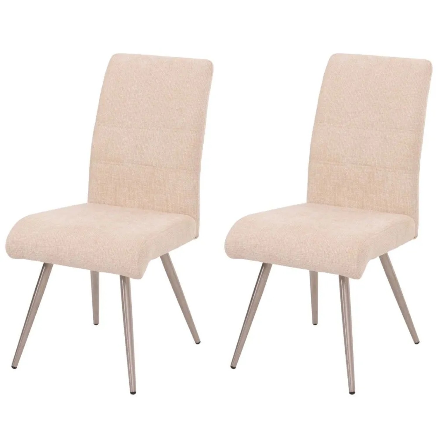 MCW Esszimmerstuhl G55 2er-Set Creme
