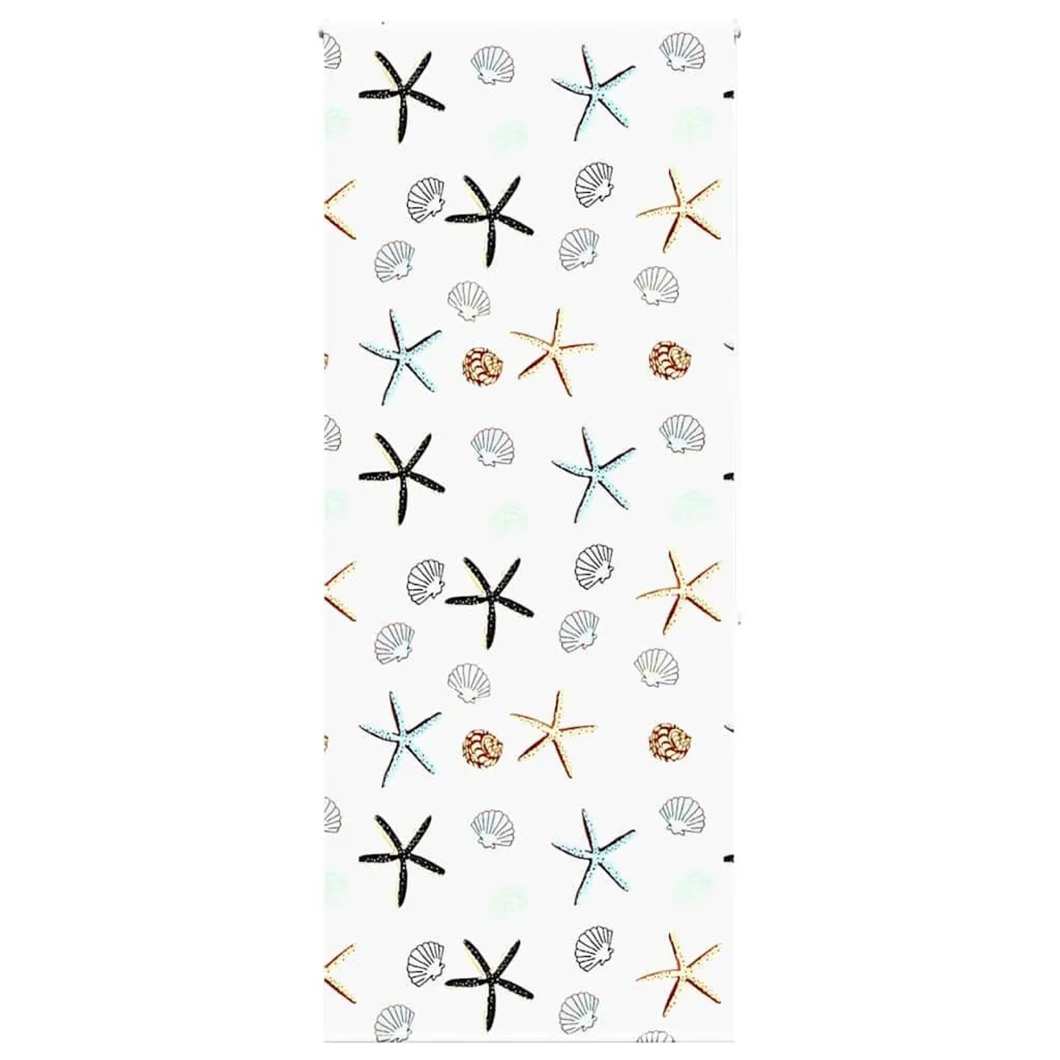 vidaXL Duschrollo 90x240 cm Stoffbreite 86 cm 4014901