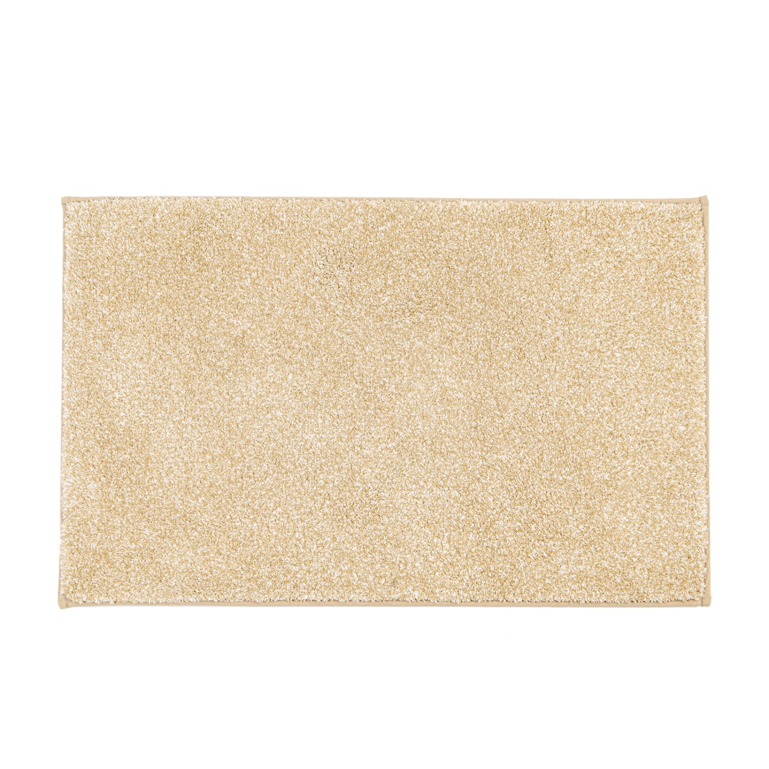 Floordirekt Badematte Nasa Waschbar Verstärkte Kanten Beige 60 x 150 cm günstig online kaufen
