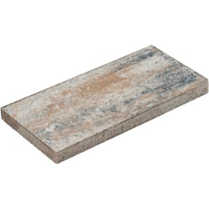 Diephaus Terrassenplatte Corso Muschelkalk, 60x30x4 cm, mit nuancierter Farbgebung.