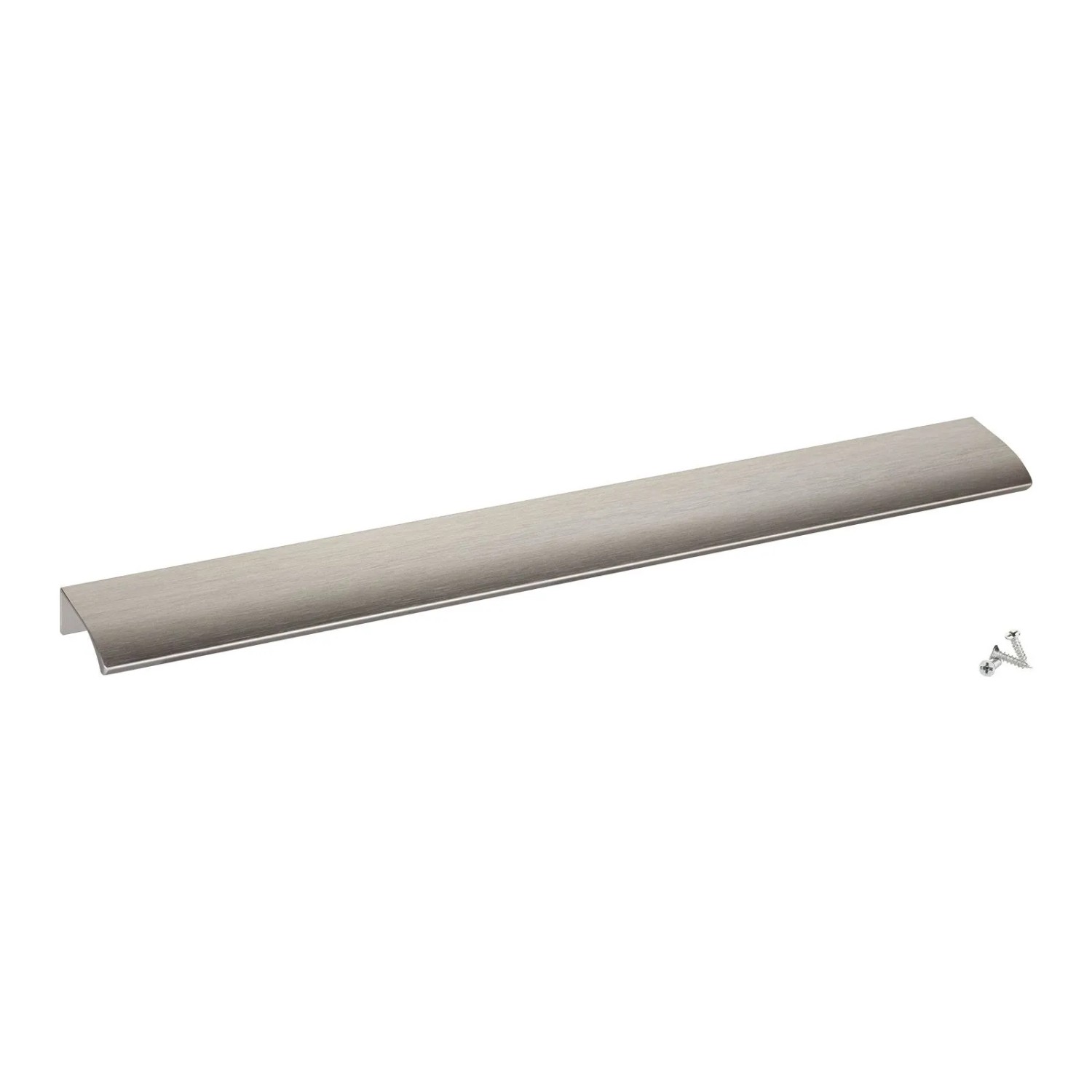 SOTECH Griffleiste BLANKETT ALEX 350 x 18 x 42 mm Aluminium Edelstahloptik Gebürstet
