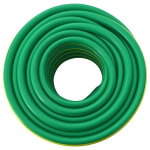 vidaXL Gartenschlauch 5-Lagig Grün und Gelb 10 m PVC 42035812