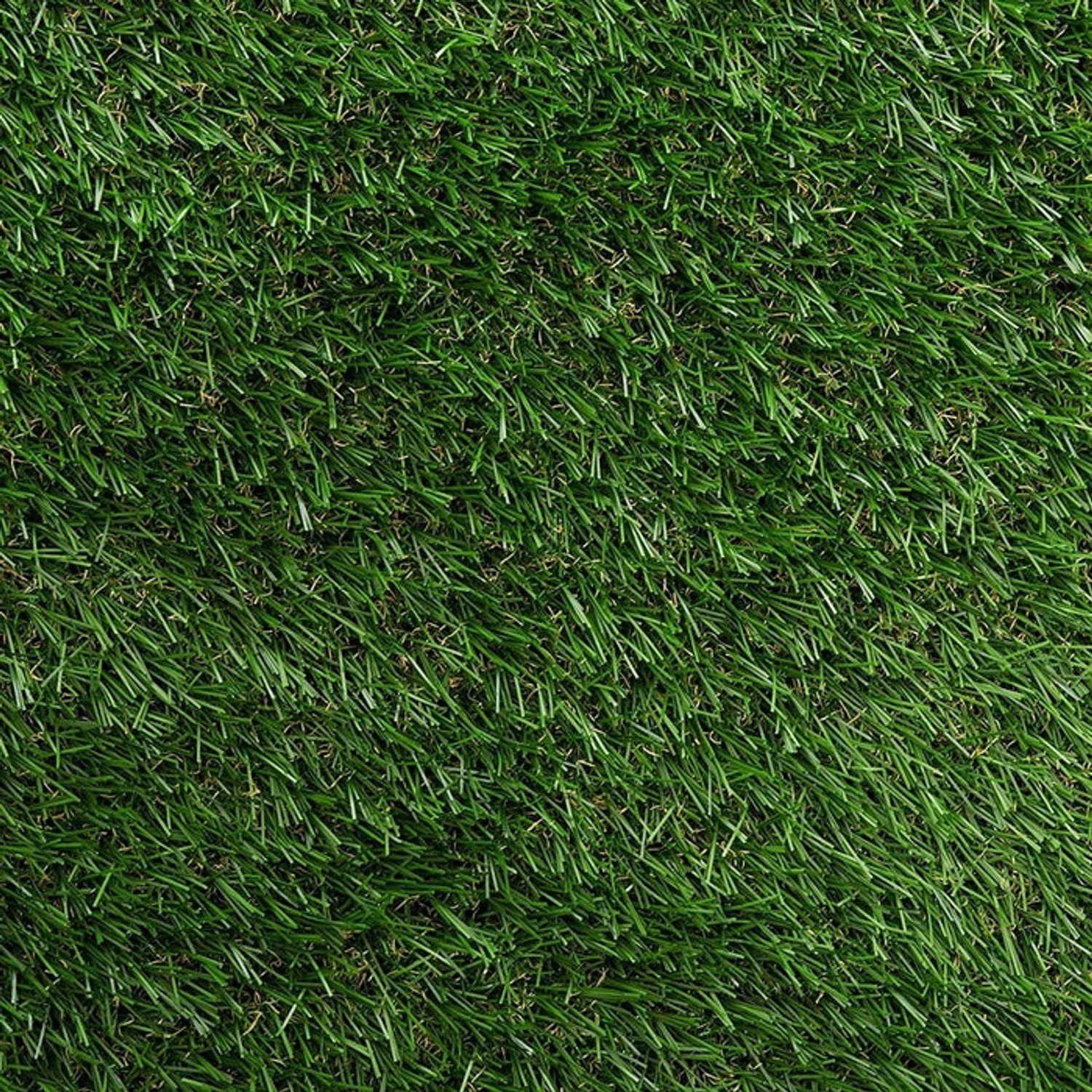 Nahaufnahme des grünen Karat Kunstrasen Nantes mit 40 mm Höhe.