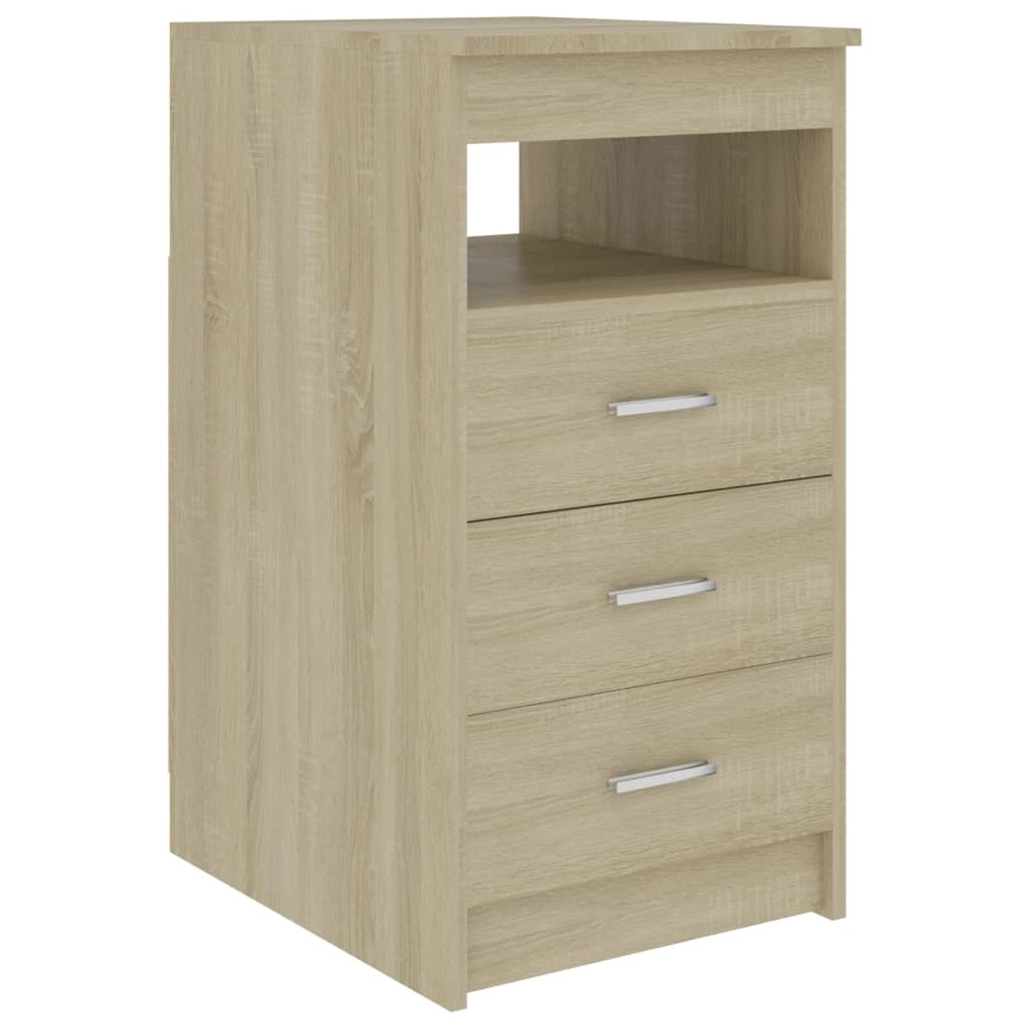 Sideboard Mit Schubladen Sonoma-eiche 40×50×76 Cm Spanplatte günstig online kaufen