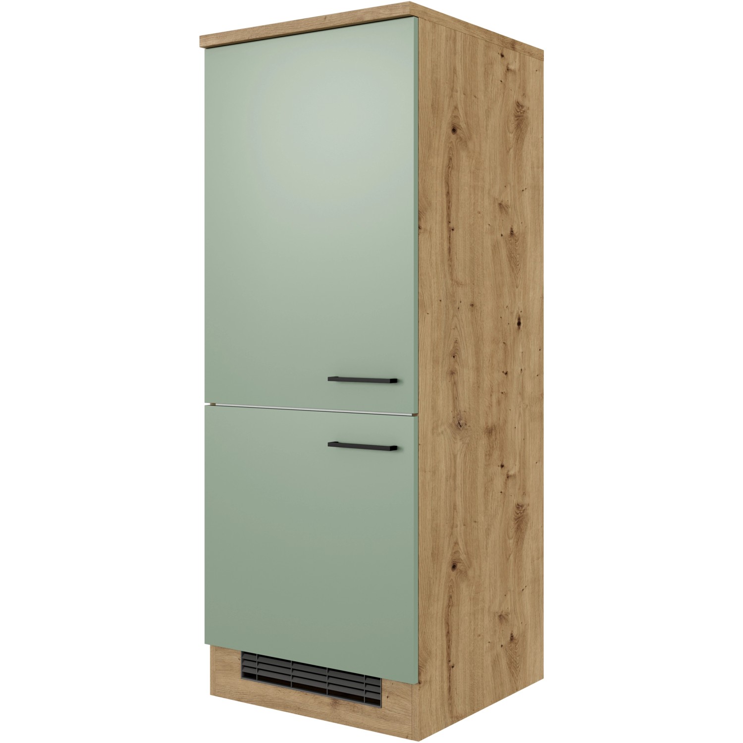 Flex-Well Exclusiv Demi-Geräteschrank Cara 60cm (H161cm) Schilfgrün matt-Artisan