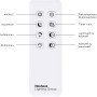 Fernbedienung für Just Light LED-Deckenleuchte Iven mit Tasten für Lichtsteuerung.