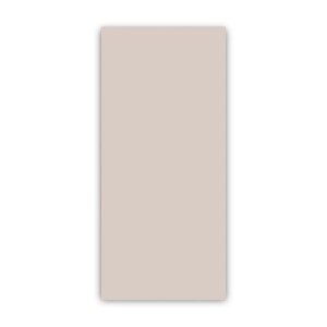 Rechteckige Walllux Duschrückwand in Taupe, 90x200 cm, aus 3 mm Alu-Verbundplatte.