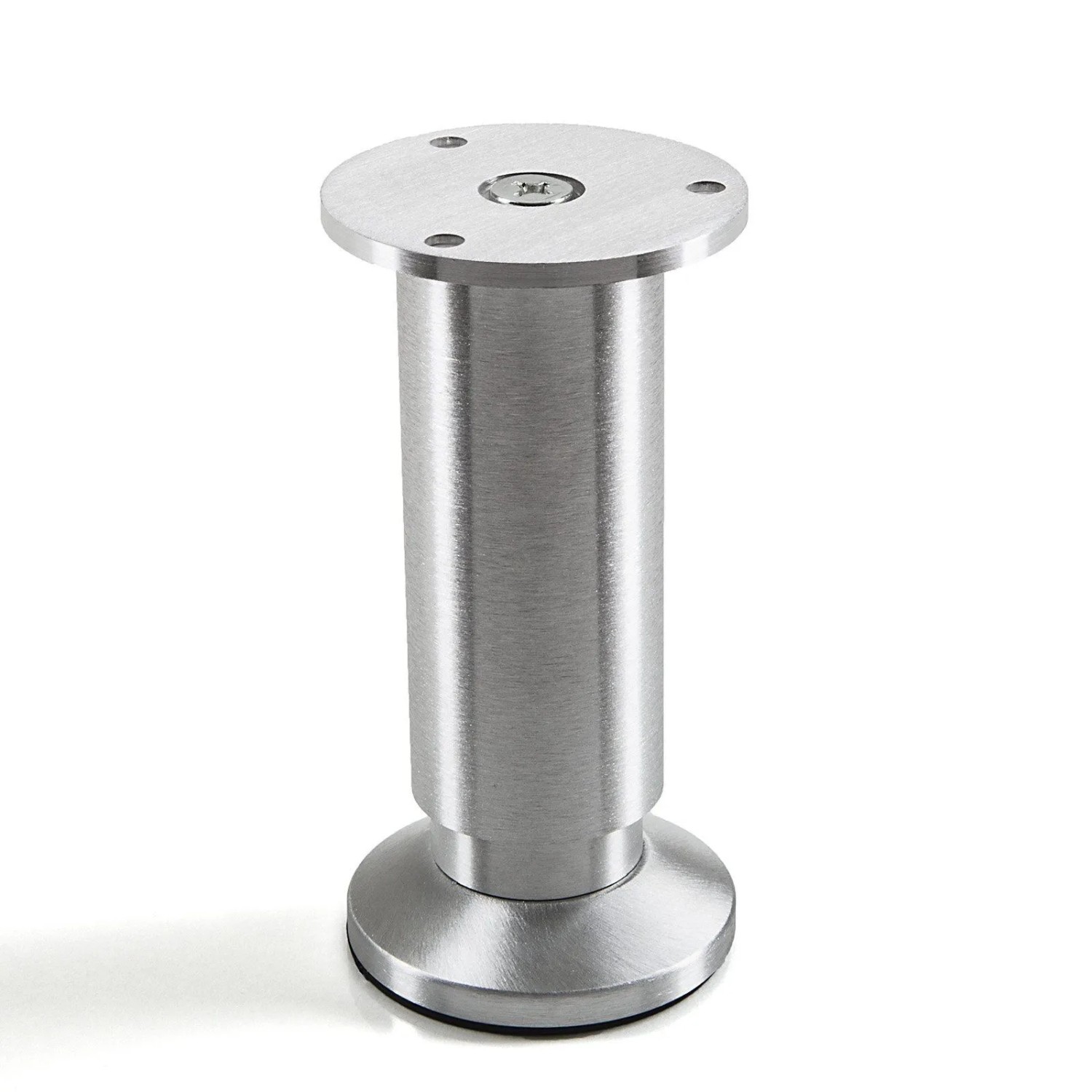 SOTECH Möbelfuß ALPHA Alu Gebürstet Höhe 120 mm