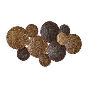 Lindby Wandleuchte Wandlampe Innen Soraya 10020787 in Gold Messing aus Metall 2-flammig E27 Wohnzimmerleuchte