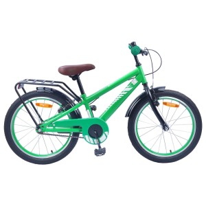vidaXL Kinderfahrrad 20 Zoll für 6-11 Jahre Alt Grün 42009368