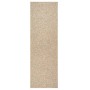 vidaXL Outdoor-Teppich ZIZUR 80x200 cm in Jute-Optik, beige, aus PP mit rundem Flechtmuster. UV-beständig.
