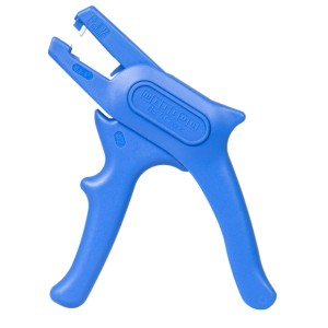Blaue WEICON Abisolierzange No. 5 Classic für Kabel von 0,2 bis 6,0 mm².