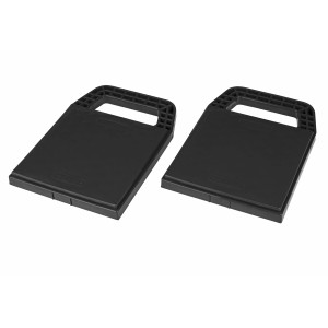 Calima Bodenplatten für Stützböcke, 4er Set, zur Stabilisierung von Wohnwagen/Wohnmobil.