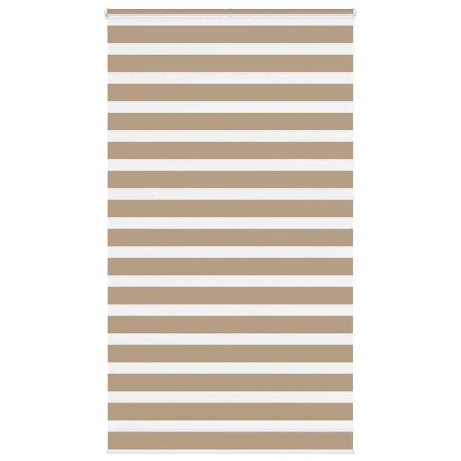 vidaXL Doppelrollo Sandbraun 120x230 cm Stoffbreite 115,9 cm Polyester 4014 günstig online kaufen