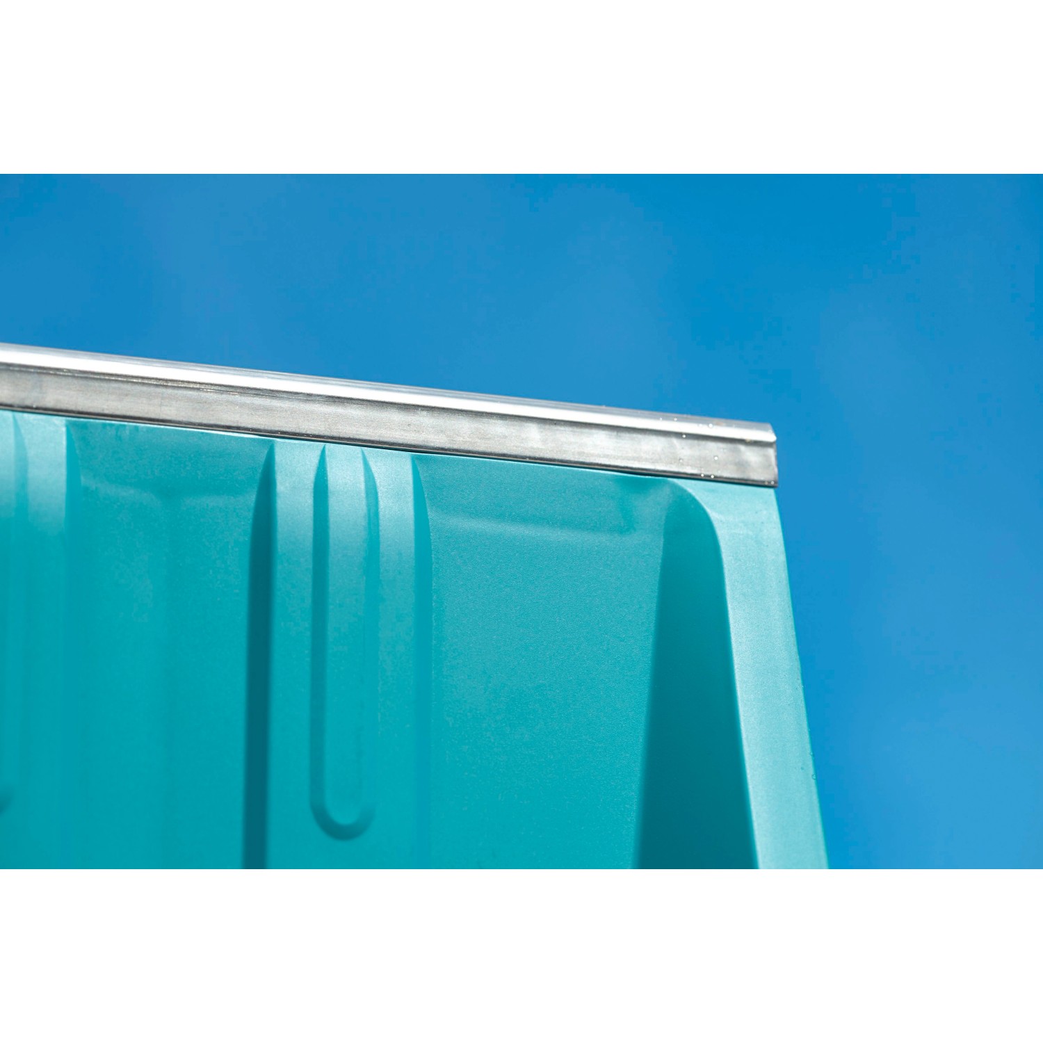 Gardena combisystem Schneeschieber ES 40 cm, Kunststoffblatt mit Edelstahlkante.