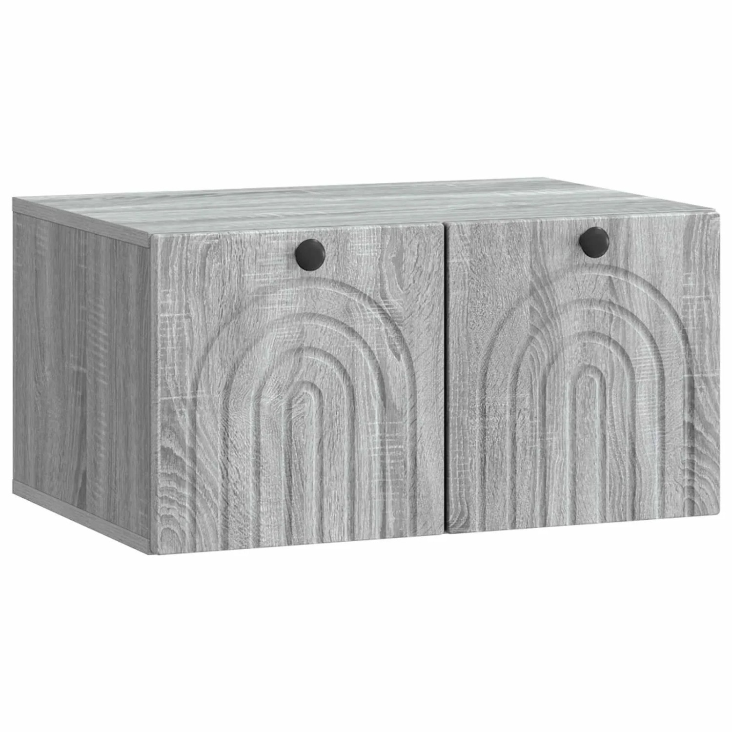 vidaXL Wandmontierter TV-Schrank Graues Sonoma 59,5 x 41 x 30 cm 898171