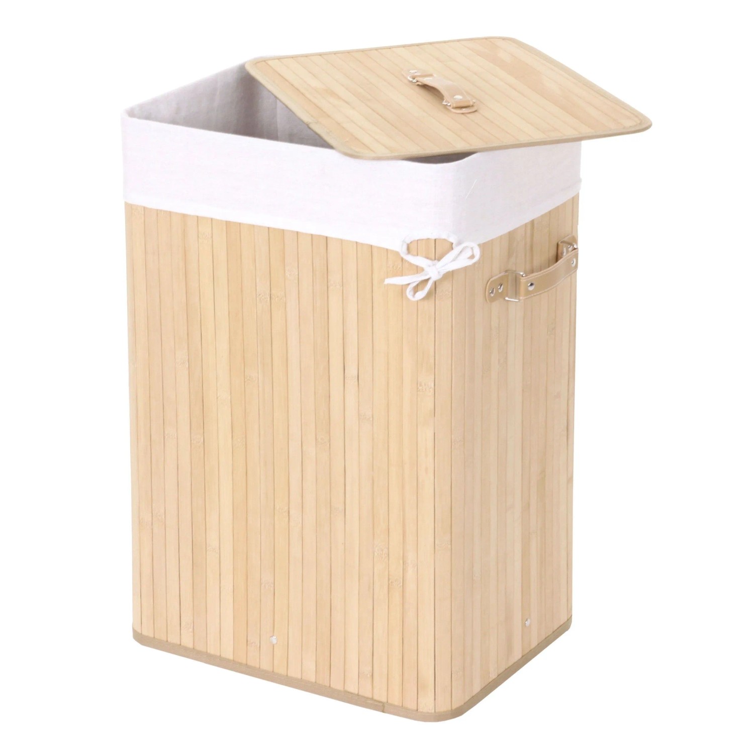 MCW Wäschekorb C21 61x43x32cm 70l Naturfarben