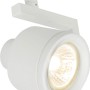 Weißer OBI LIGHTING Halogen-Spot Gradara 1er mit verstellbarem Arm und GU10 Leuchtmittel.