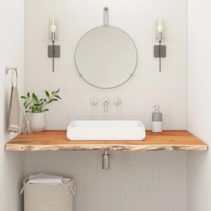 vidaXL Waschtischplatte 120x60x3,8 cm Rechteckig Massivholz Akazie 370312