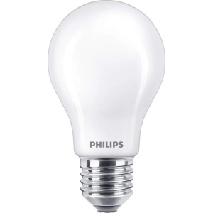 Philips LED-Lampe E27 in Glühlampenform, 10,5W, 1521 Lumen, neutralweiß, für Wohnräume.