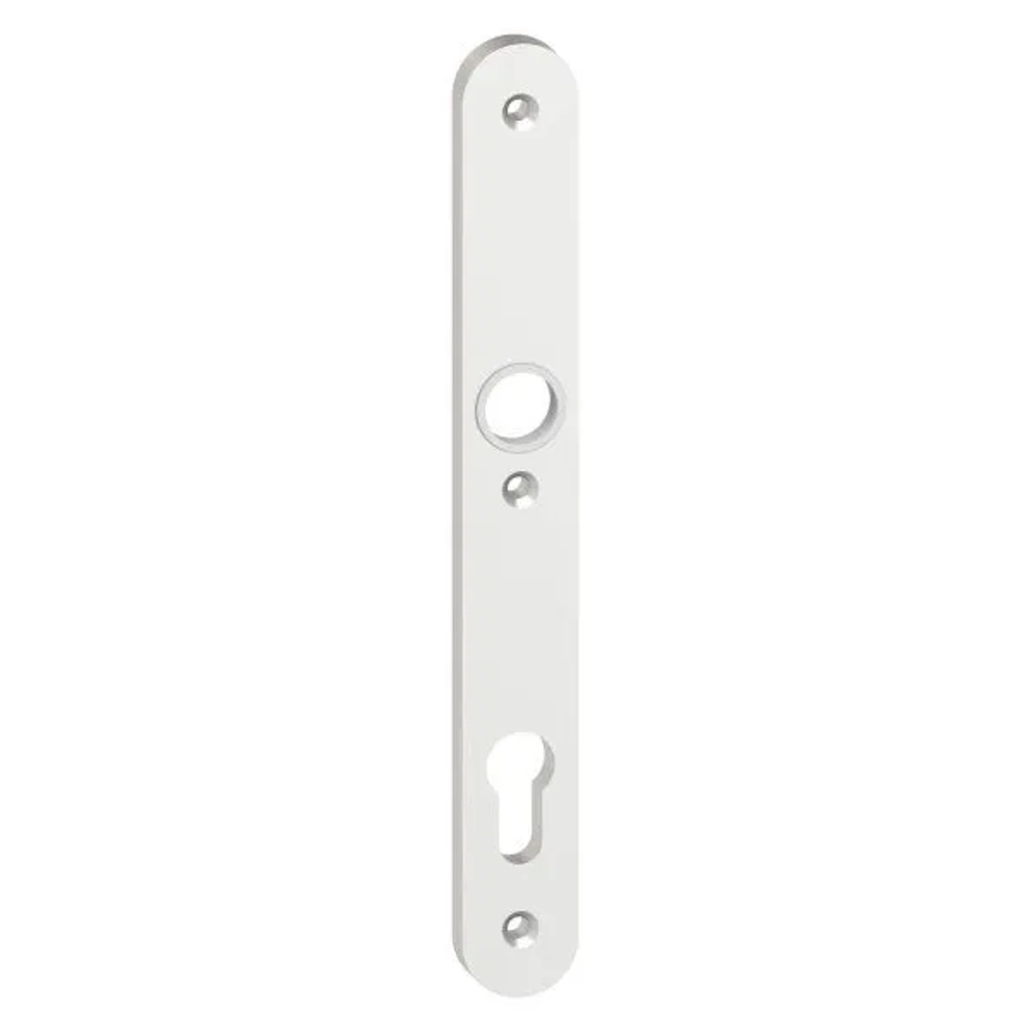 FeNau Alu-Zylinderlangschild Maße 30x230x10 mm Aluminium EV1