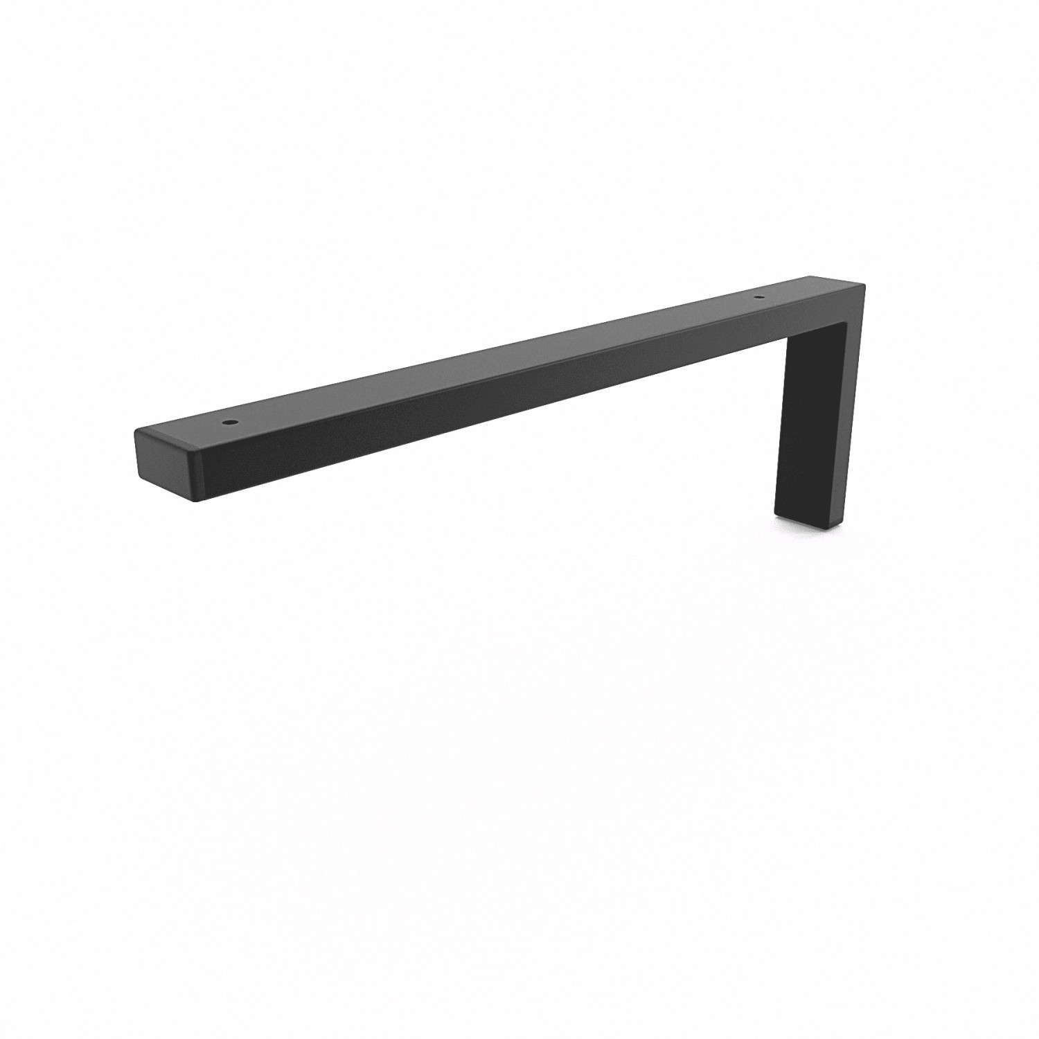 HEVVA Waschtischhalterung MAIN 45 cm Tief 1 Halter Schwarz günstig online kaufen