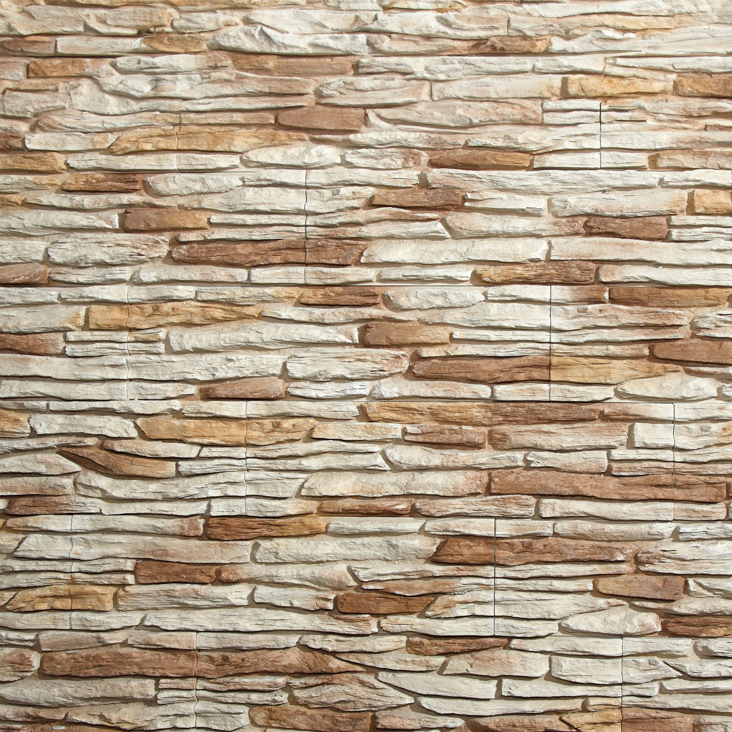 Stegu Verblender California Beige, Steinoptik für Innen & Außen, 15x55 cm.