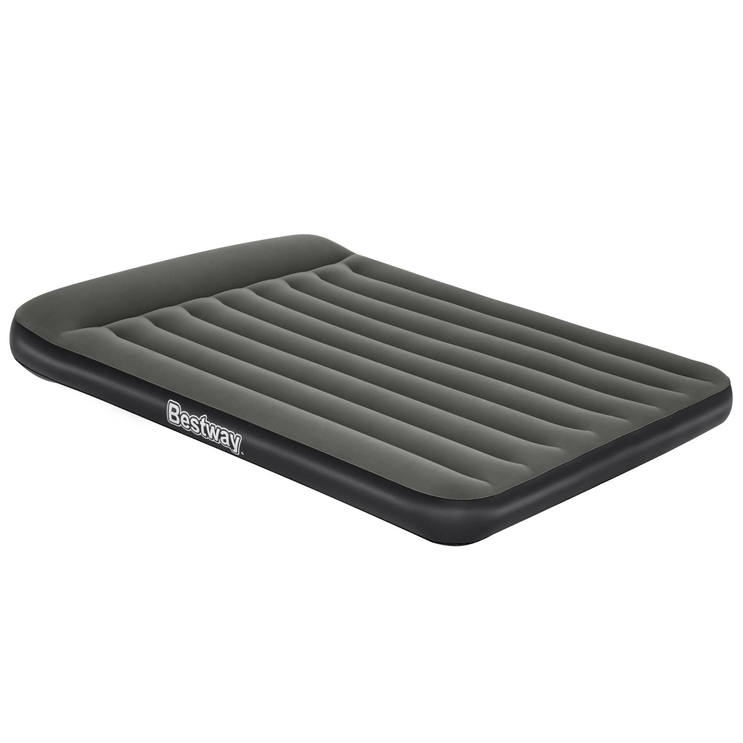 Bestway Doppelluftbett TriTech, 203x152x30cm, schwarz, für Camping und Zuhause.