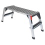 Aluminium Arbeitsplattform GAAP 960, zusammenklappbar mit rutschfester Plattform und Stufen.
