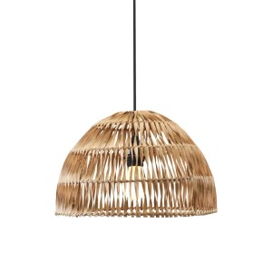 PR Home Lace Pendelleuchte aus Rattan, handgefertigt, skandinavisches Design für gemütliche Atmosphäre.