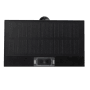 Schwarze LUXULA Solar Wandleuchte mit Bewegungsmelder und Up/Down Licht, Lampen & Leuchten.