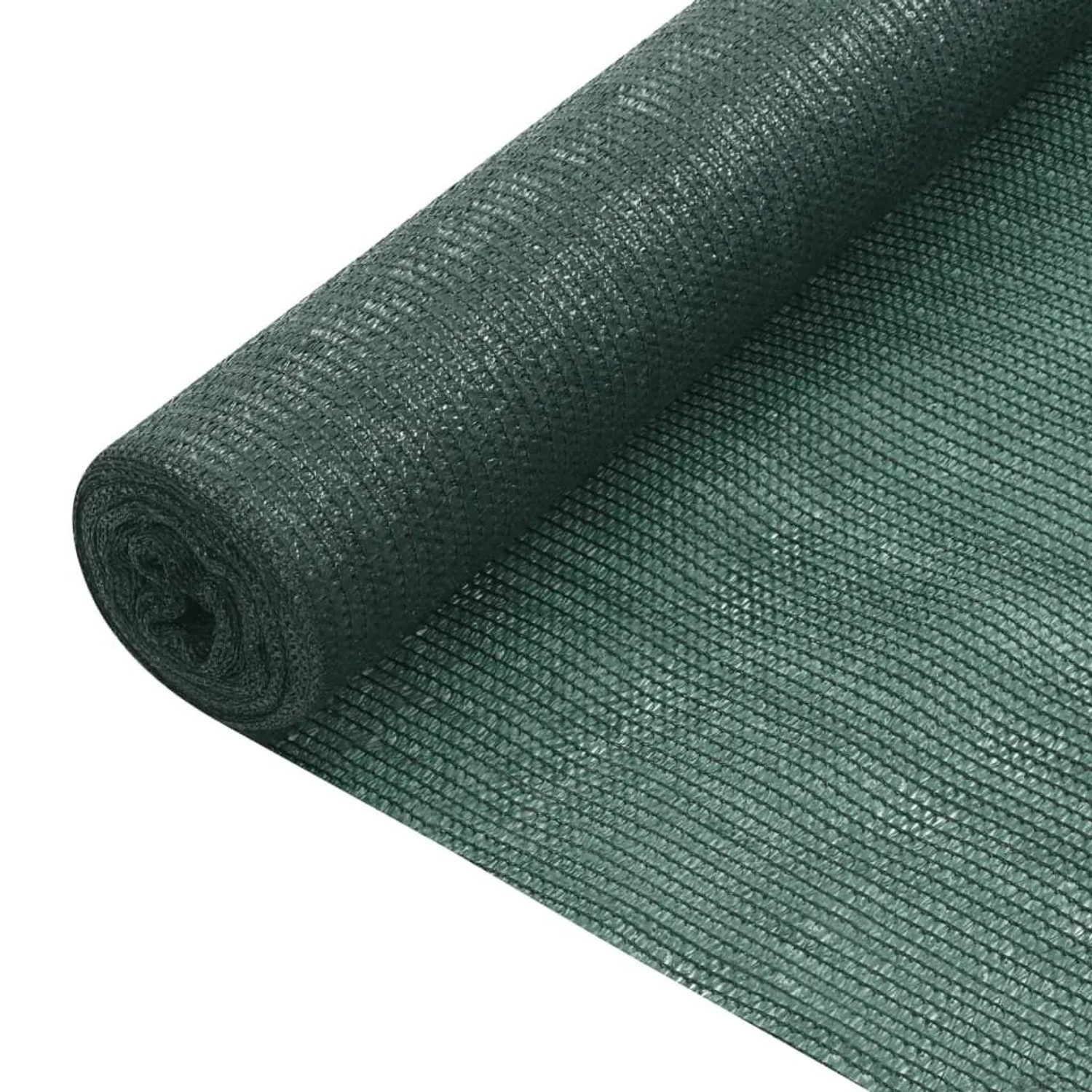 vidaXL Zaunblende Grün 3,6x25 m HDPE 75 g/m² 149387