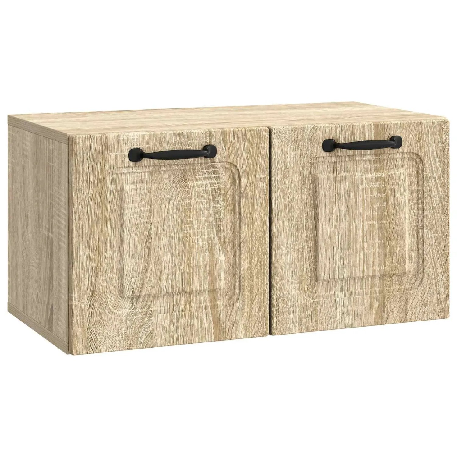 vidaXL Wandmontierter TV-Schrank Sonoma-Eiche 59,5 x 31 x 30 cm 899387