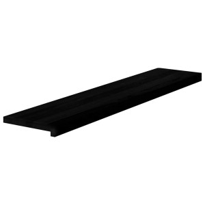 vidaXL Treppenstufen 20 Stk Dunkelbraun 120x30x2 cm Massivholz Eiche 3283072
