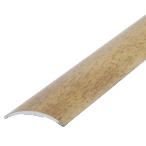 Selbstklebende Dalsys Übergangsleiste, 100cm, Edle Eiche Dekor, für Bodenprofile.