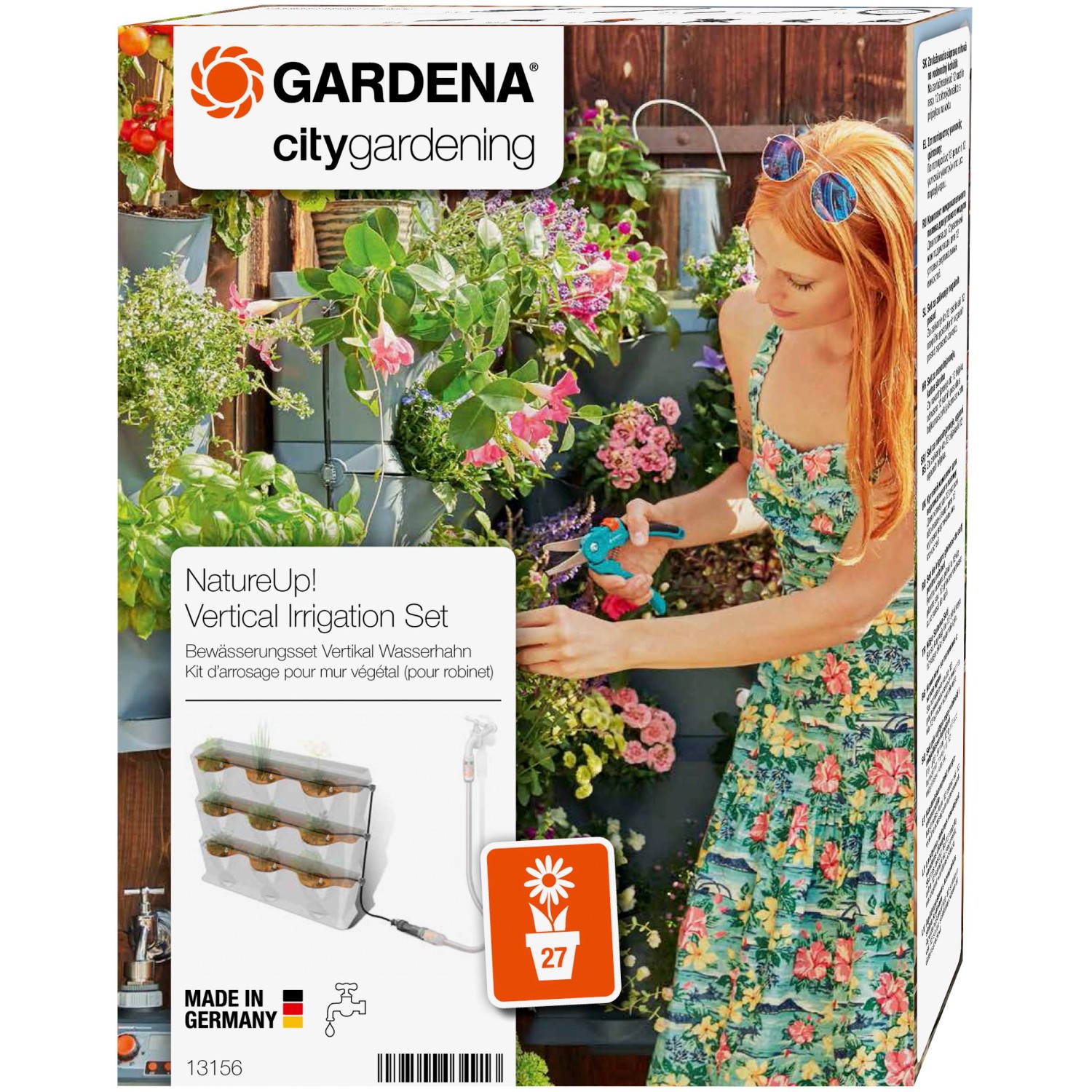 Gardena PflanzenBewässerungsSet NatureUp Vertikal für den Wasserhahn