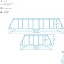 Technische Zeichnung Bestway Stahlrahmenpool 549x274x122cm mit Maßangaben.