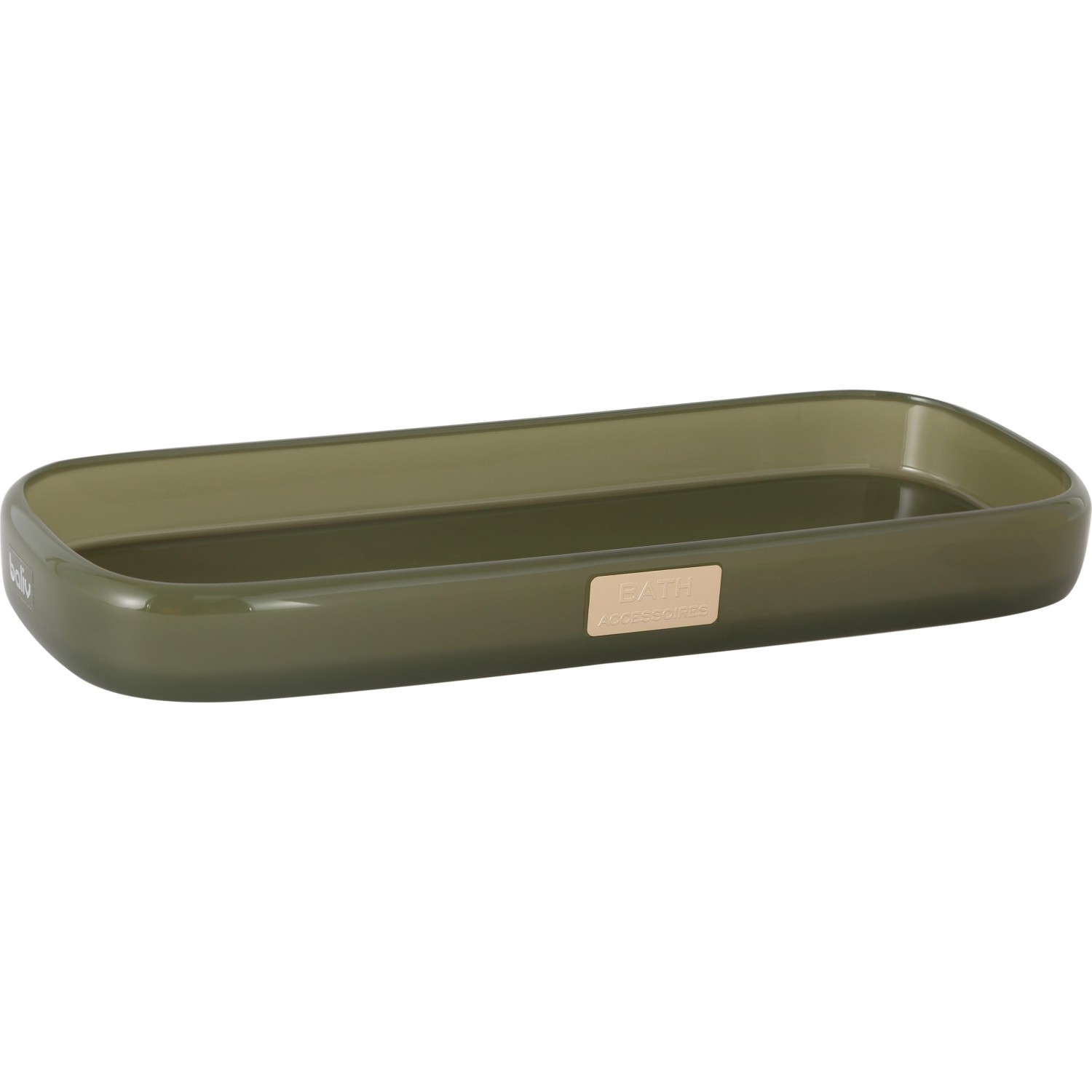 baliv Moss Green trend Tablett Khaki 10,5 cm x 27,5 cm