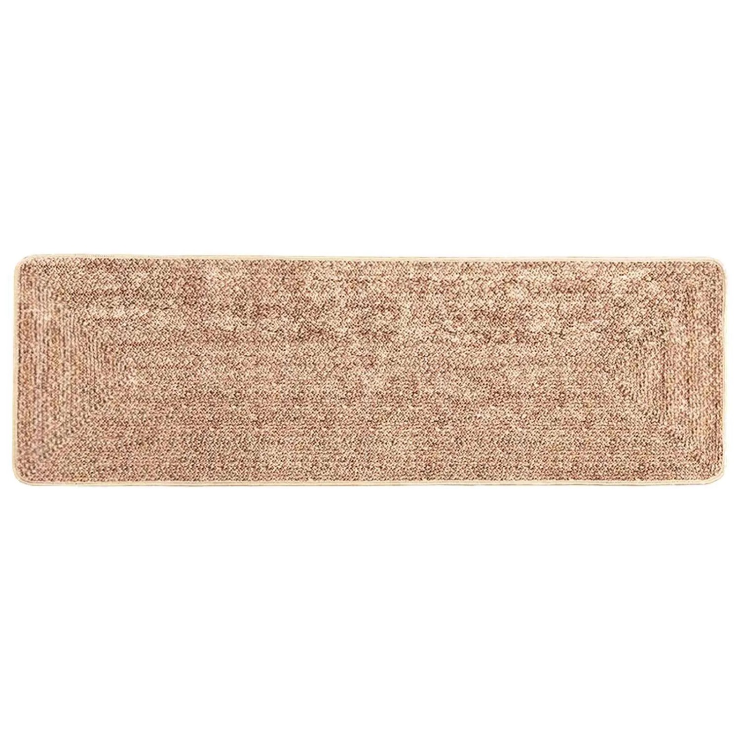 vidaXL Teppichläufer MARSA Gelb 100 x 350 cm Polyester und PVC 42023226