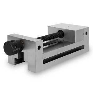 EBERTH Präzisionsschraubstock, 150mm Backenbreite, 175mm Spannweite, für präzise Werkstücke.