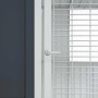 vidaXL Vogelkäfig Anthrazit 315 x 167 x 200 cm Verzinkter Stahl 3325169_8
