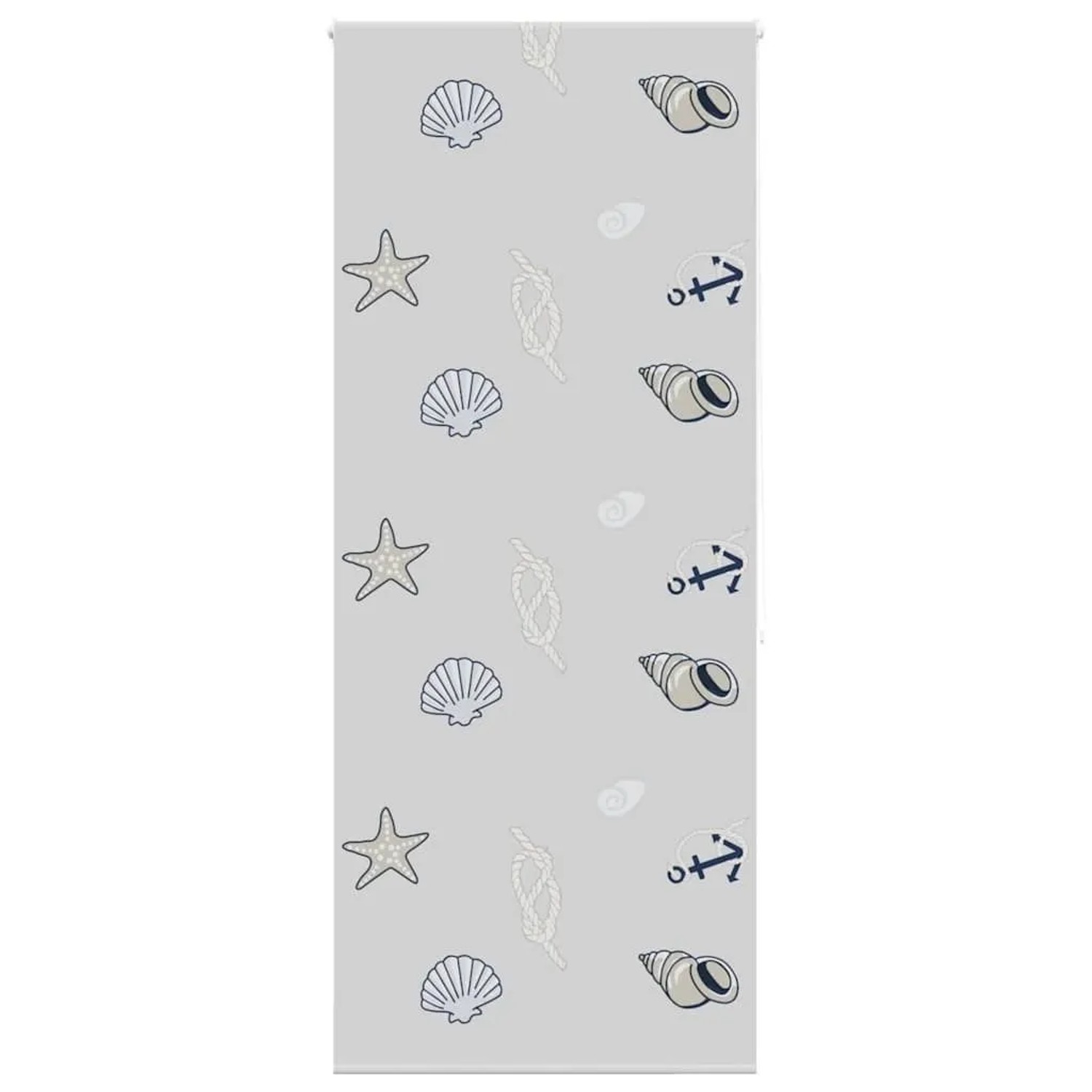 vidaXL Duschrollo 90x240 cm Stoffbreite 86 cm 4014890