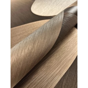 Newroom Vliestapete Nuccio in Schwarz mit grafischem Muster und Struktur.