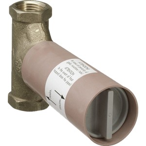 Hansgrohe Grundkörper für Abstellventil Unterputz, 130 l/min, Messing und Kunststoff.