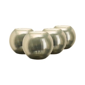 Ritzenhoff & Breker Elysia Windlicht 16 cm 4er Set Gold