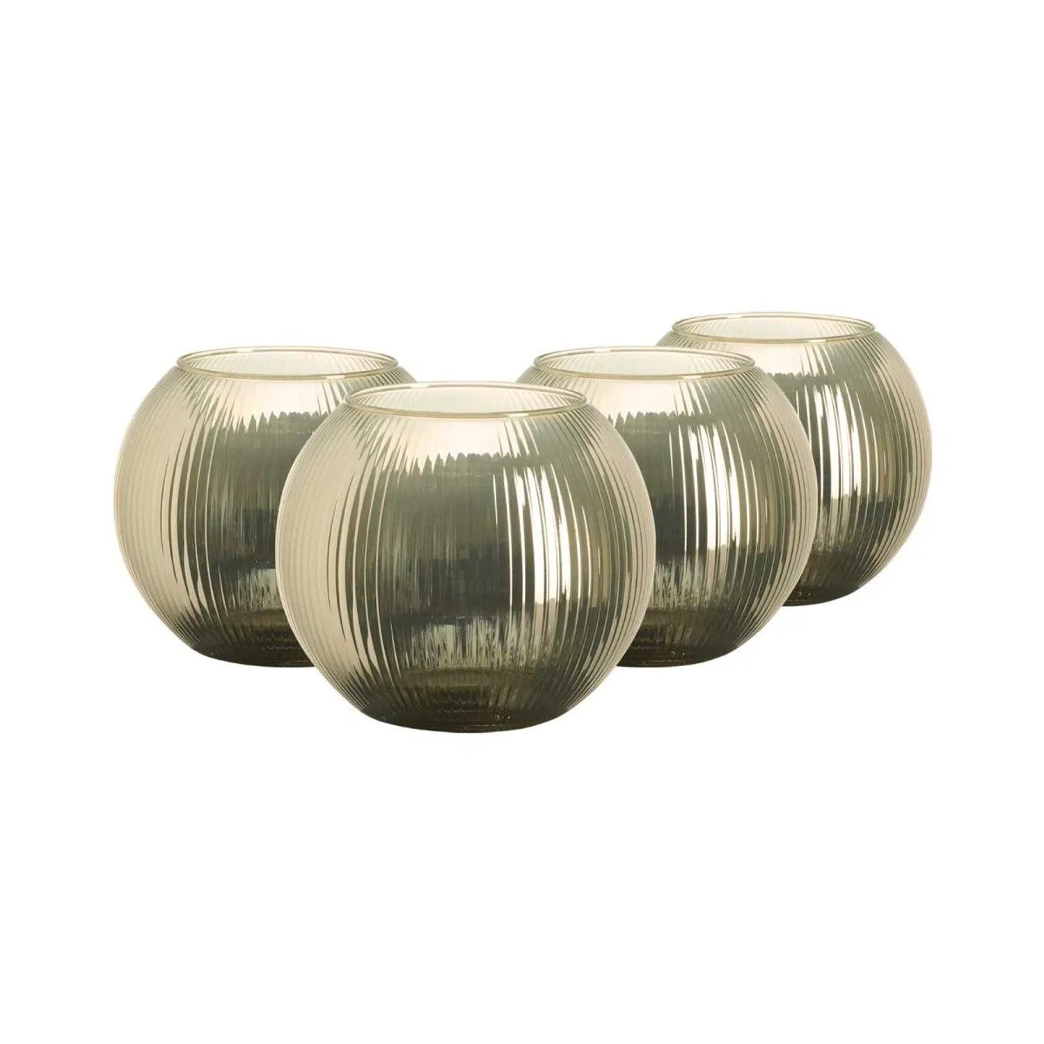 Ritzenhoff & Breker Elysia Windlicht 16 cm 4er Set Gold