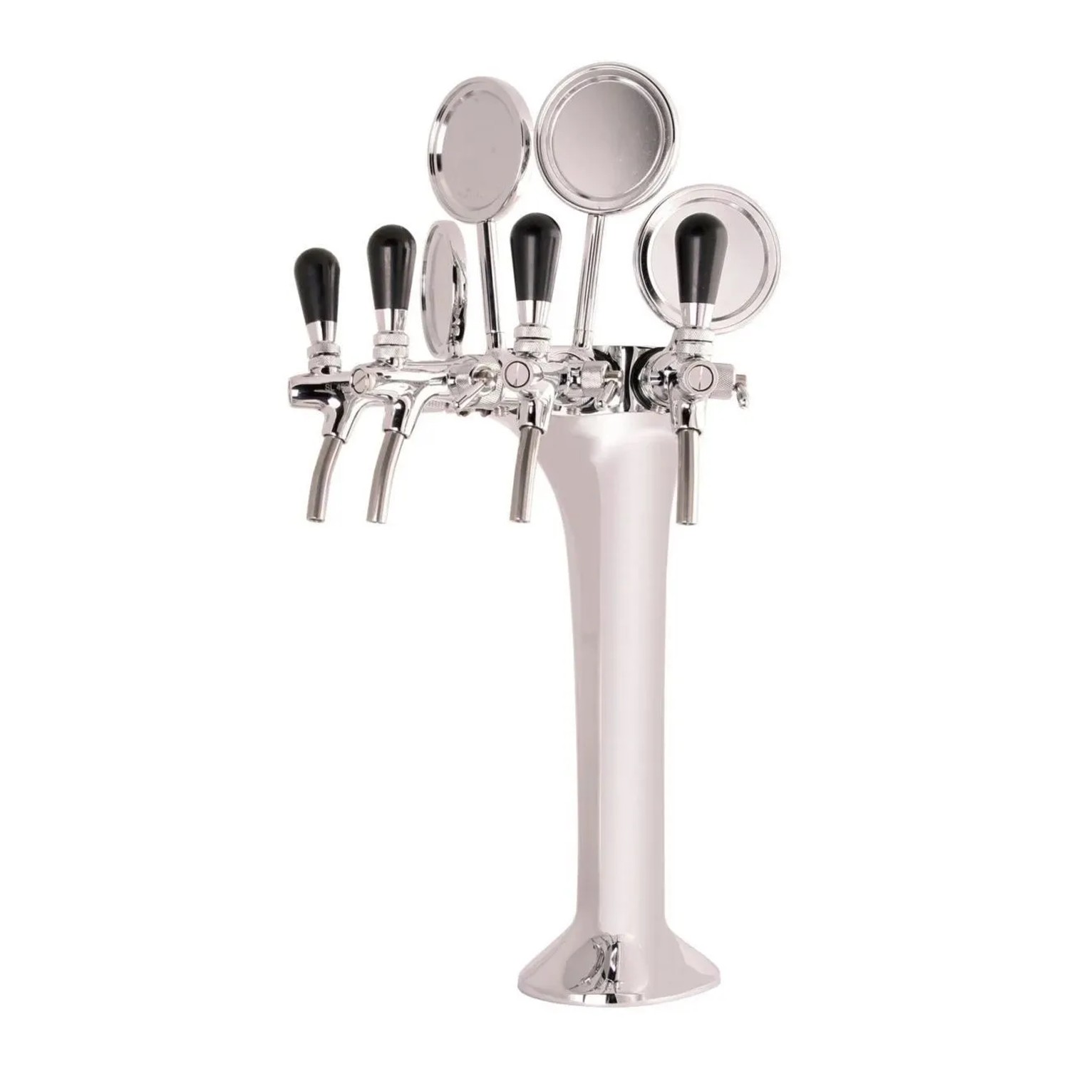 Ich-Zapfe Schanksäule Bierzapfsäule Chrom